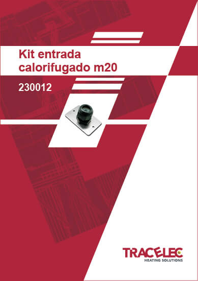 Kit entrada calorifugado m20 230012 IEK-M20