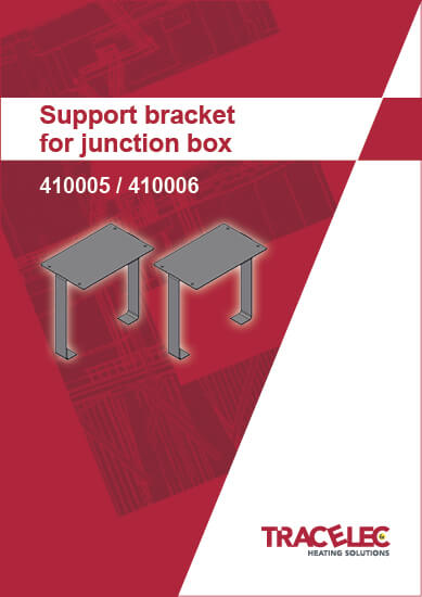 Support bracket for junction box 410005-410006
